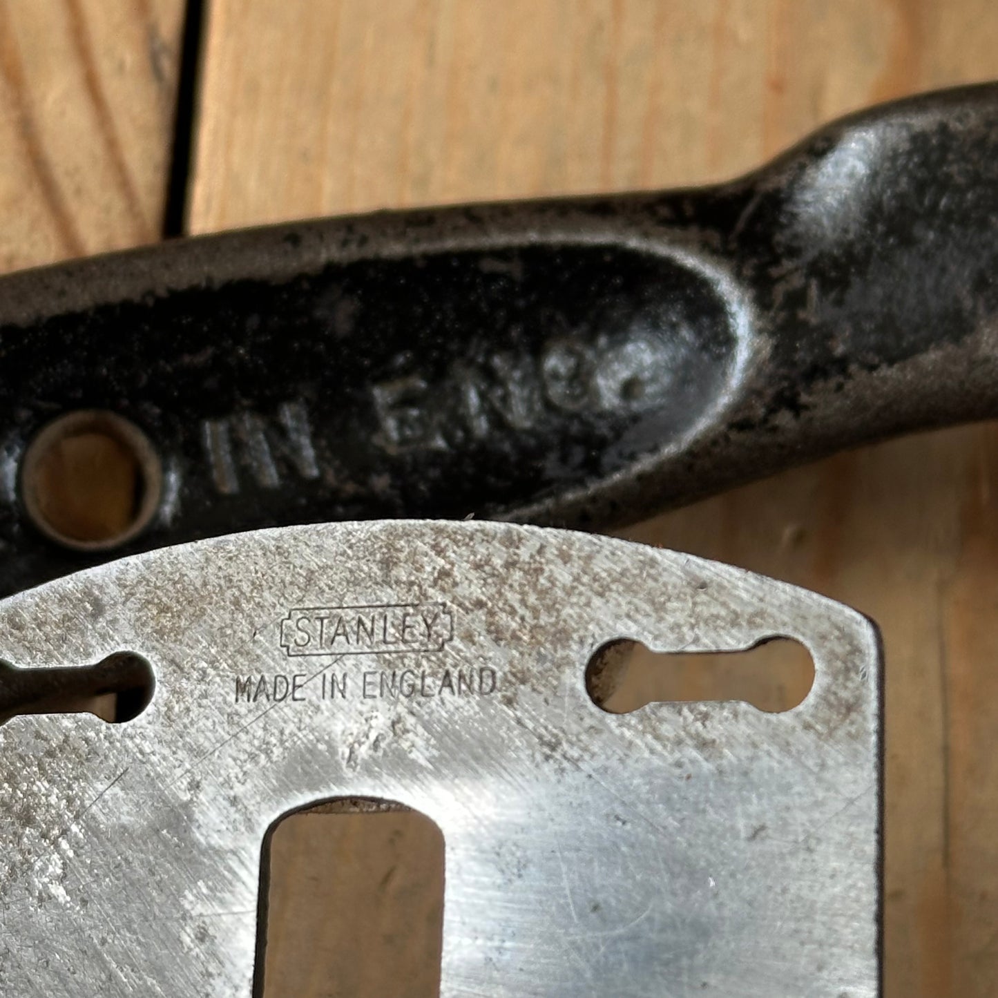 N1806 Vintage STANLEY England No.151R CONVEX curved adjustable SPOKESHAVE
