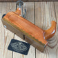 SOLD. N1703 GORGEOUS Vintage E.C.E. West-Germany No:711 PRIMUS PLANE Figured Pear & Lignum Vitae Sole
