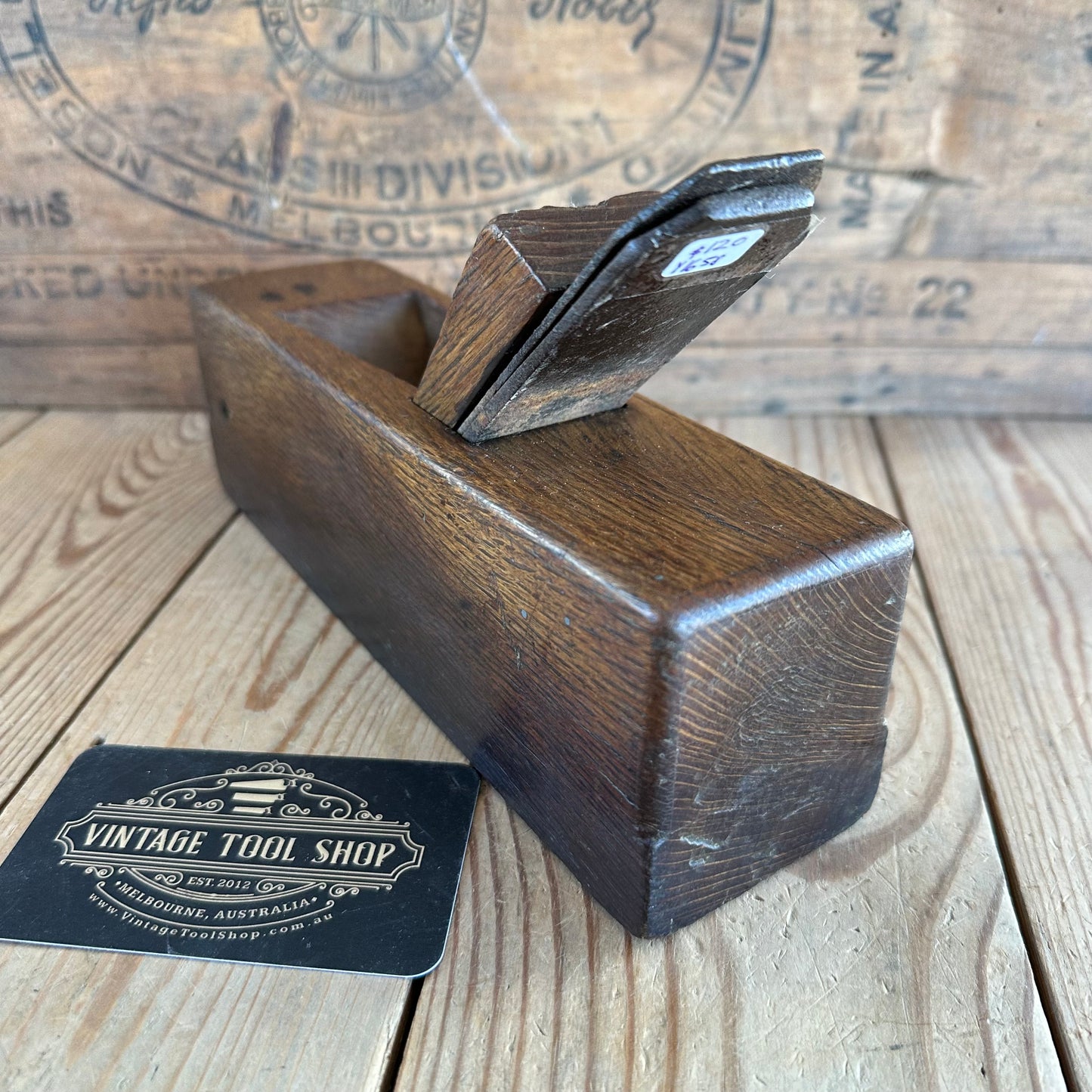 Y1658 Antique FRENCH Live Oak SMOOTHING PLANE