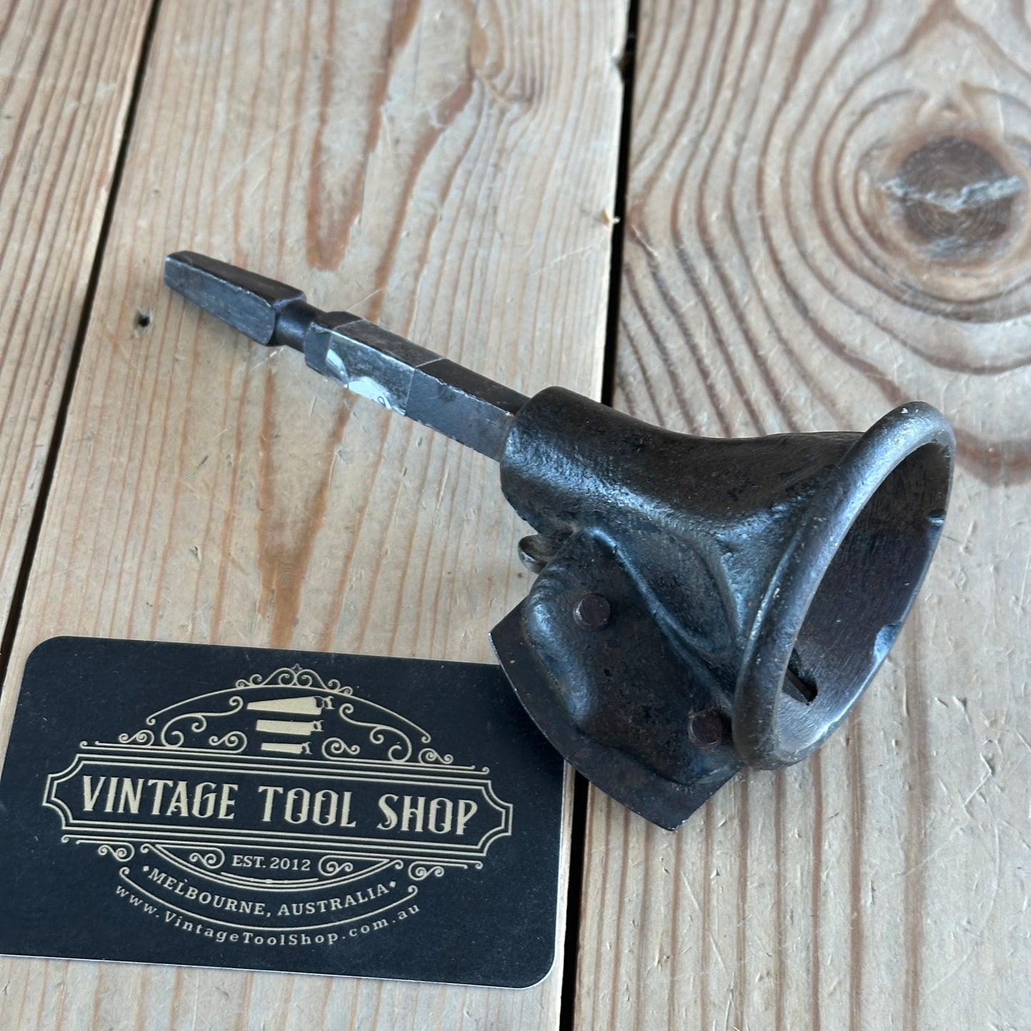 N906 Antique RUSTIC Spoke ROUNDER Chairmakers drill bit tool