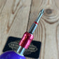 TR147 Repurposed round Purple No.4 POOL BALL HEX TIP DRIVER by Tony Ralph