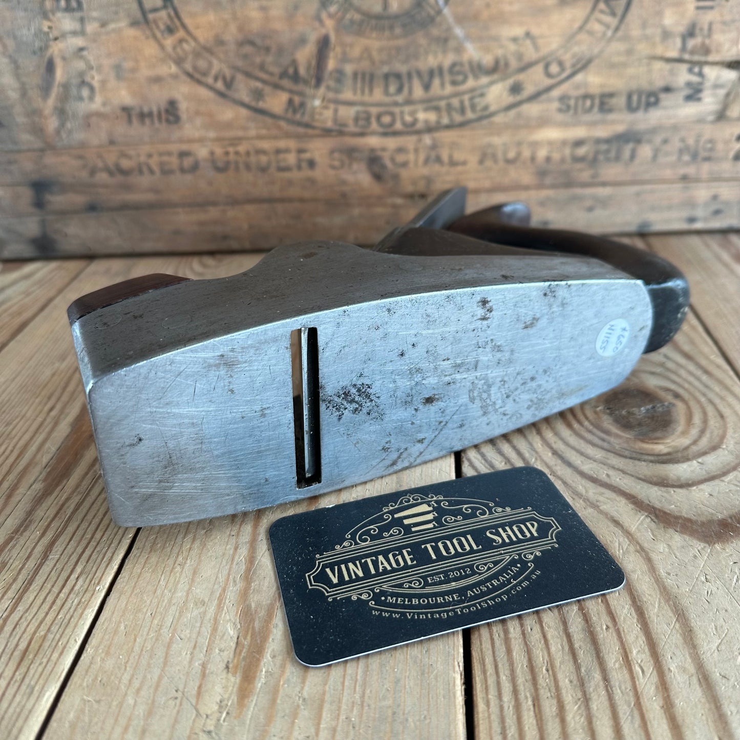 N1155 Antique SPIERS AYR Rosewood INFILL SMOOTHING plane