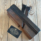 Y1528 Vintage COOL FRENCH Twin Iron Wooden MOULDING PLANE perfect Patina