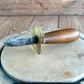 H1129 Vintage wooden handled OYSTER KNIFE