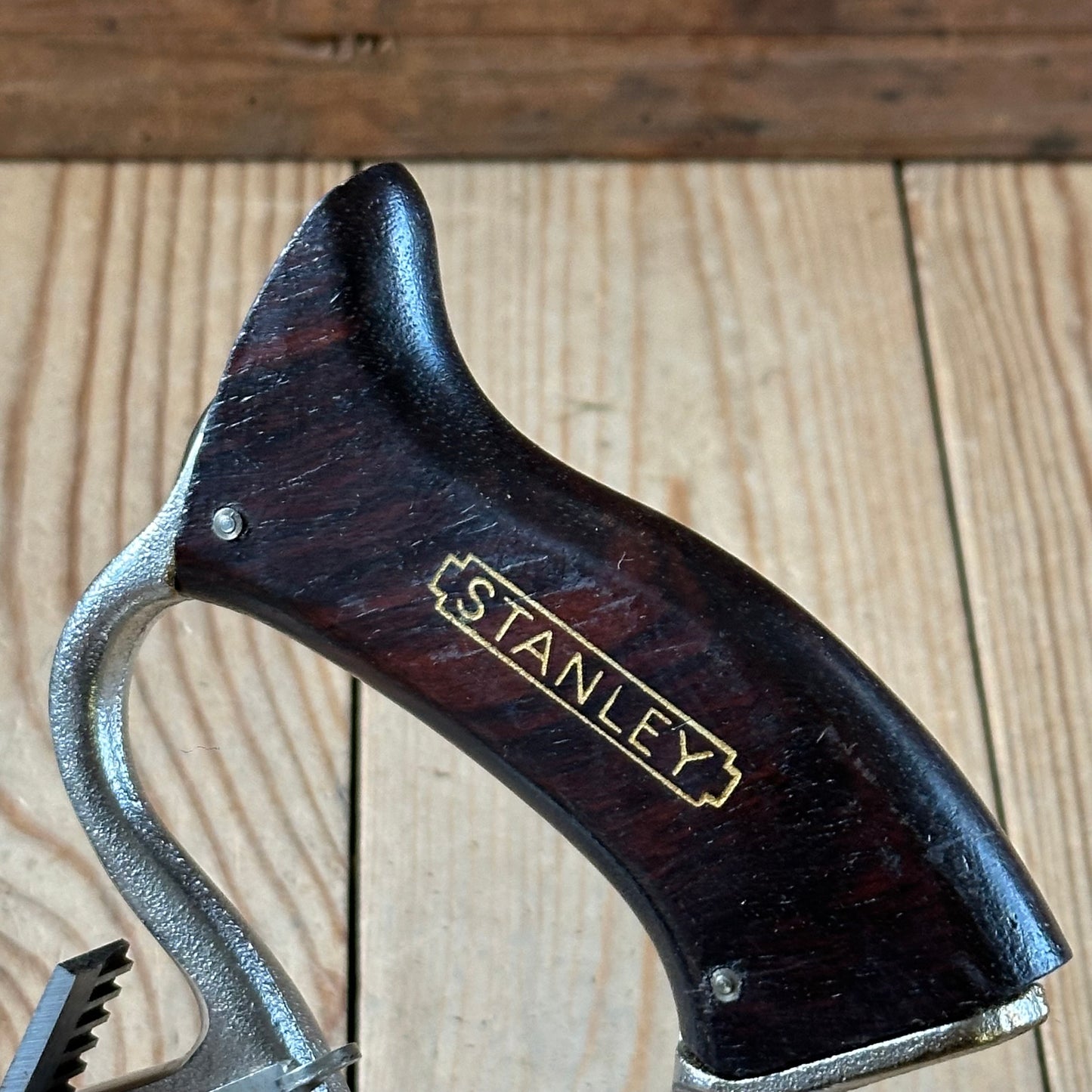 H2492 Vintage STANLEY England No.50S plough PLANE with cutters IOB