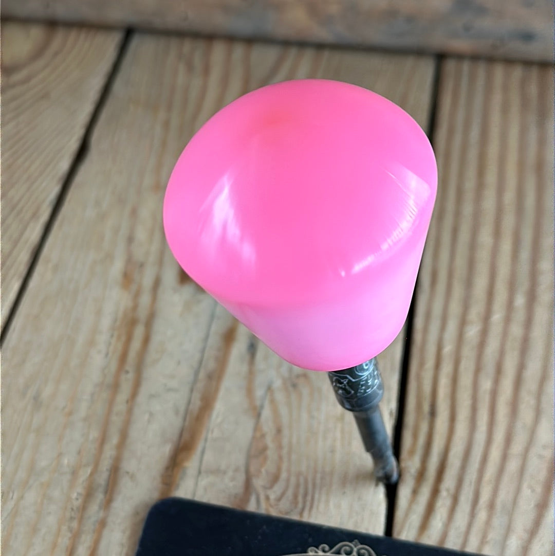 TR139 Repurposed hot PINK POOL BALL awl by Tony Ralph