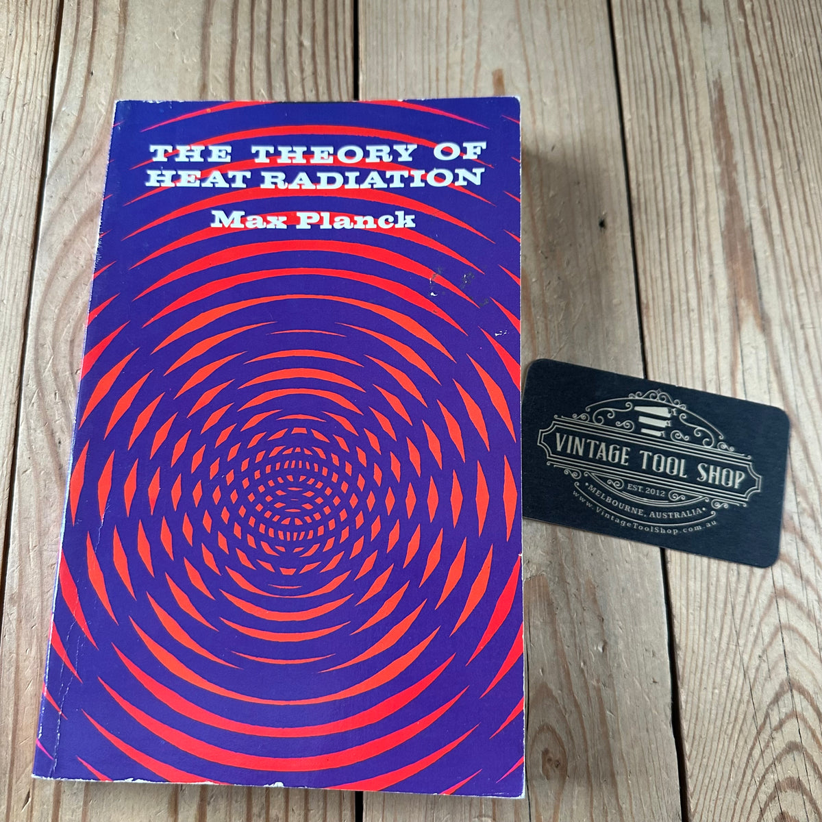 XBN208 Vintage BOOK The THEORY of HEAT RADIATION by MAX PLANCK