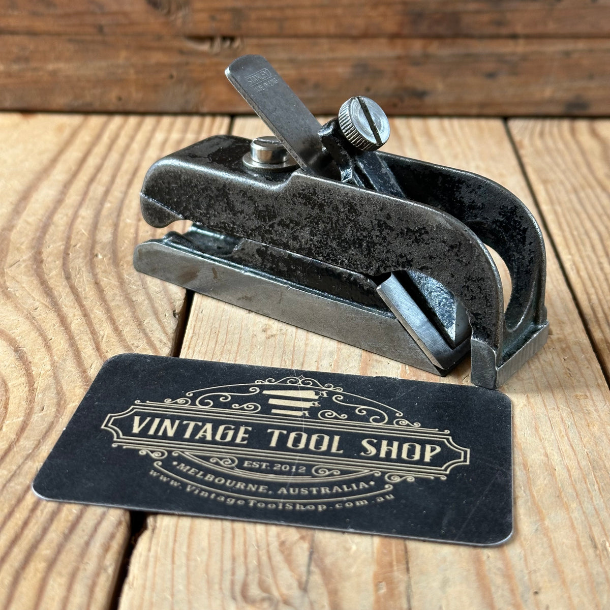 H2587  Vintage STANLEY England No:75 small rebate rabbet BULLNOSE PLANE