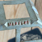 D881 Vintage MARPLES England MITRE Saddle SQUARE