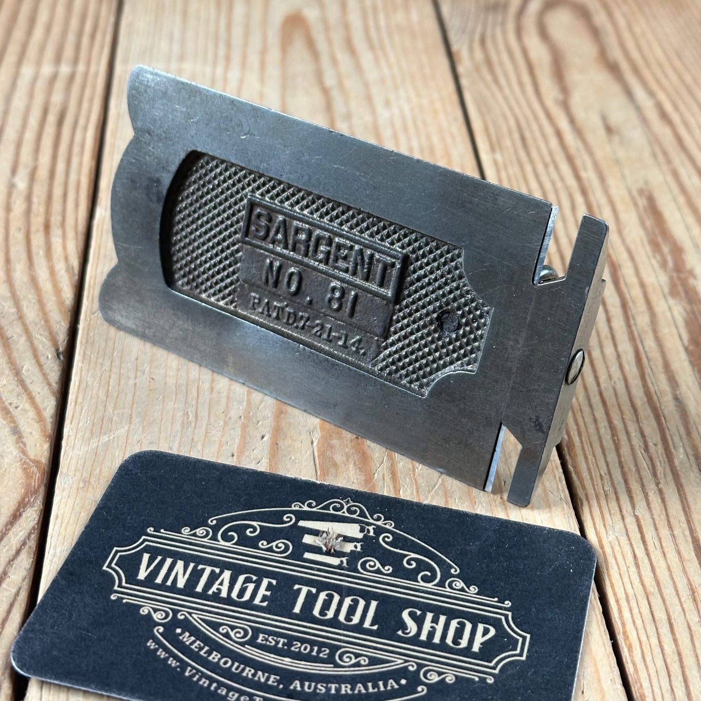 N1712 Vintage SARGENT USA No.81 side rabbet REBATE PLANE