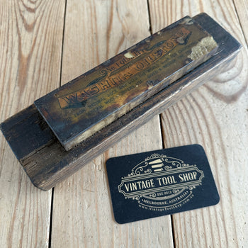 A337 Vintage No:1 Quality ARKANSAS WASHITA STONE Natural Sharpening OILSTONE