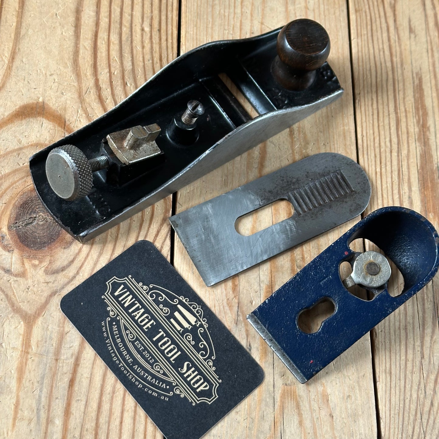 N1828 Vintage STANLEY England No.220 BLOCK PLANE