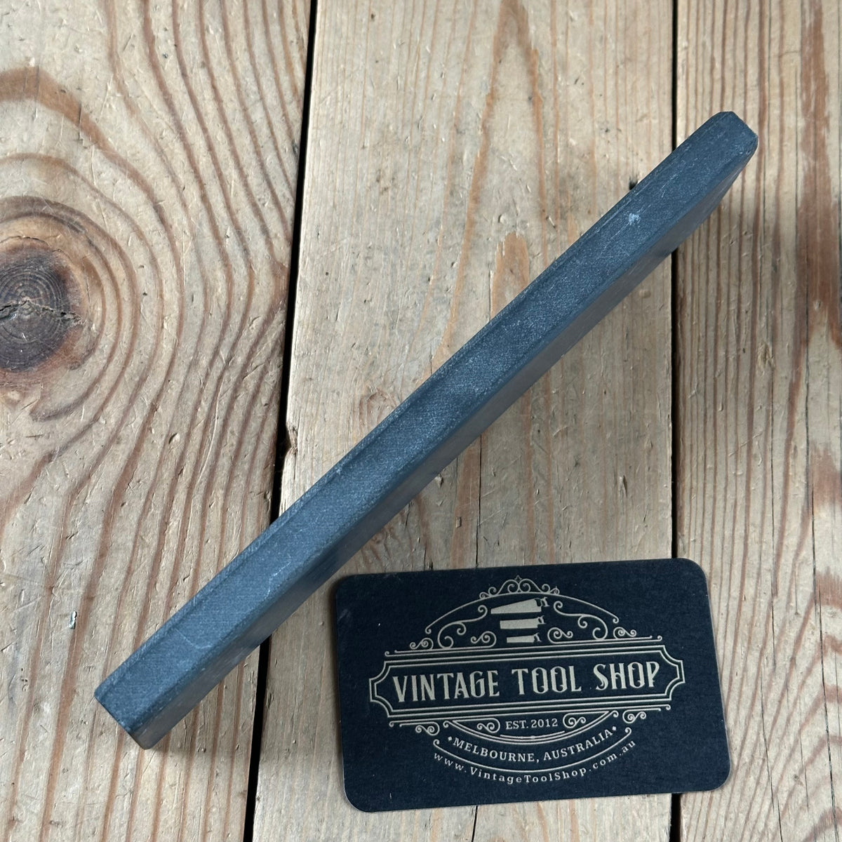 A399 Vintage Blue Dragons Tongue WELSH natural sharpening stone BARBER HONE