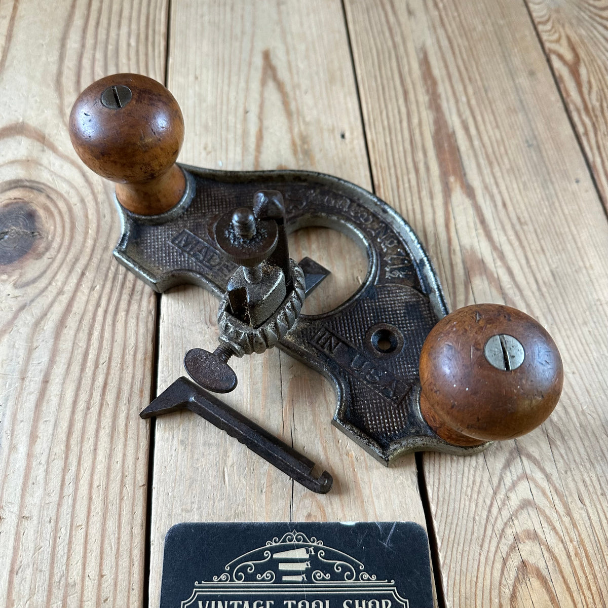 H2589 Vintage STANLEY USA No.71 & 1/2 Router PLANE