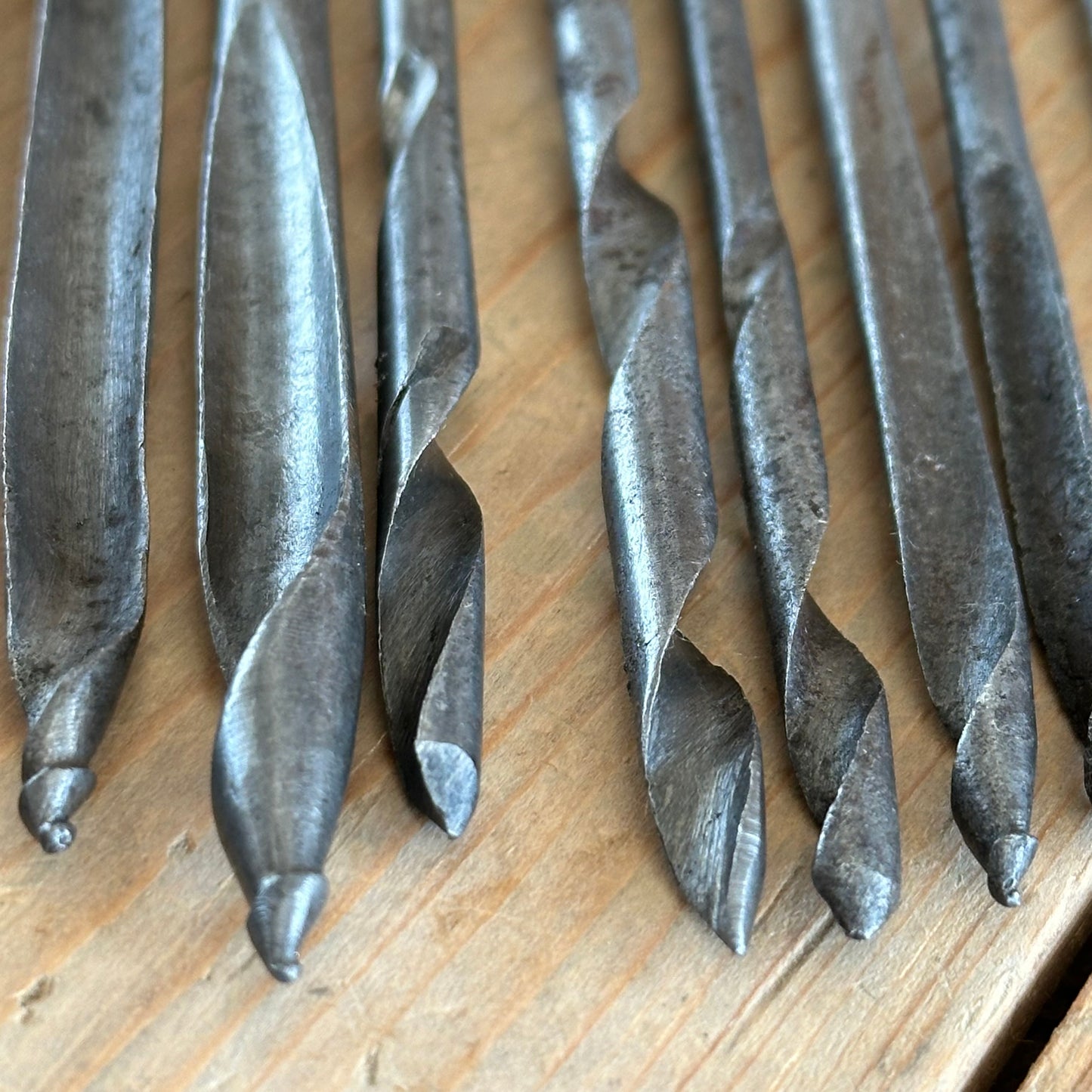 H1874 Vintage set of 16 GIMLET BRACE drill BITS