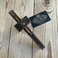 H1960 Vintage CLAY of England Rosewood and BRASS Mortise GAUGE