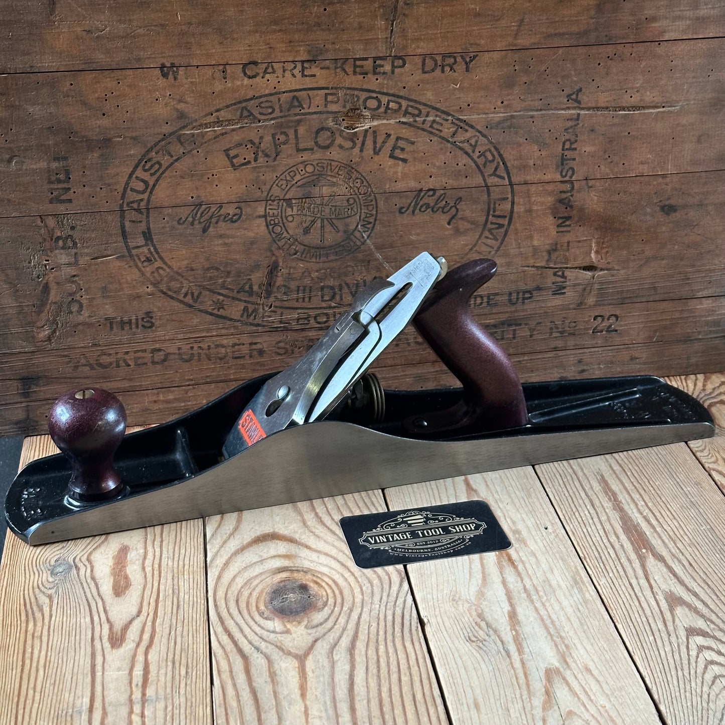 N1819 BEEFY! Vintage STANLEY England No.6 PLANE