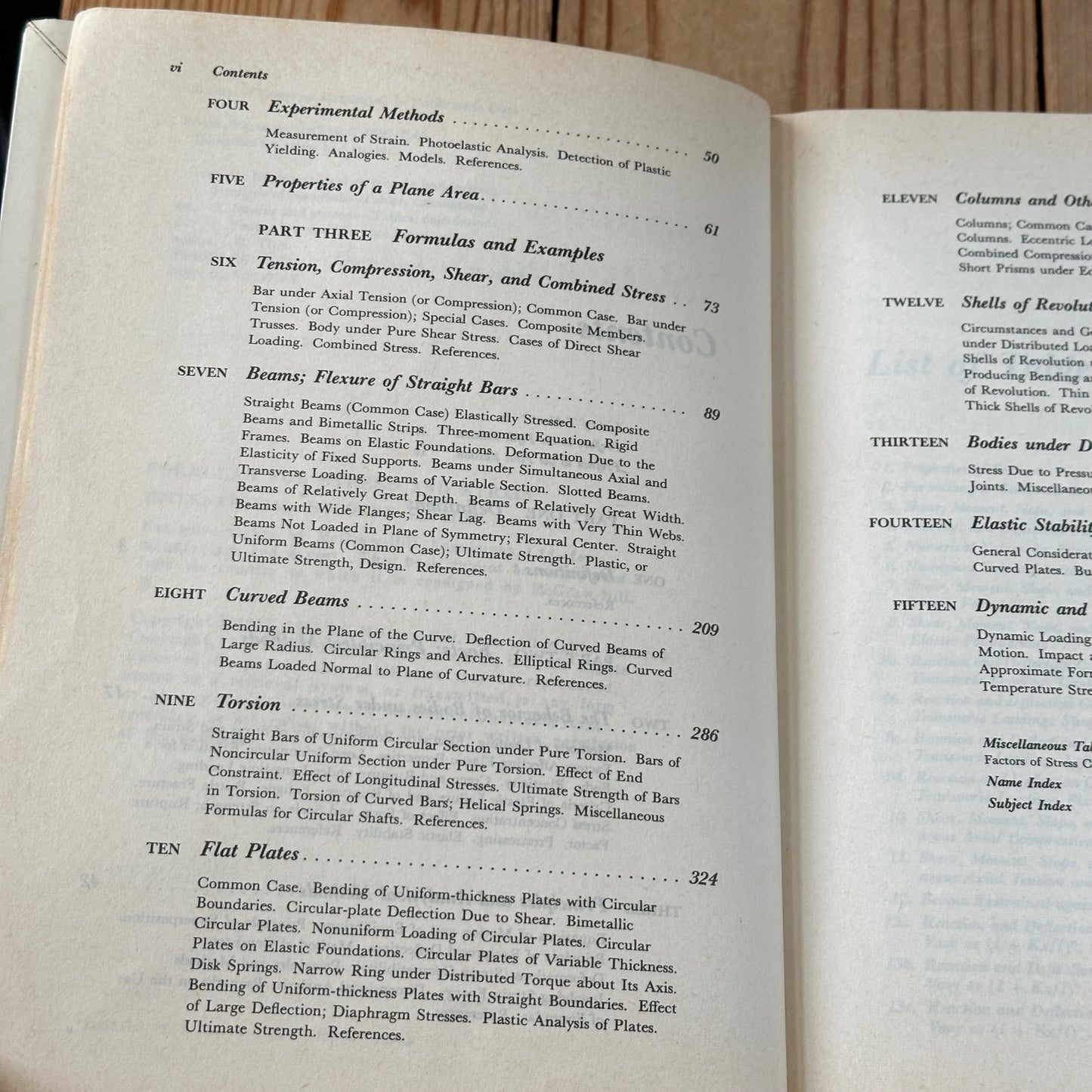 XBN73 Vintage 1975 BOOK Formulas for Stress and Strain 5th Edition by R.J.Roark & W.G.Young
