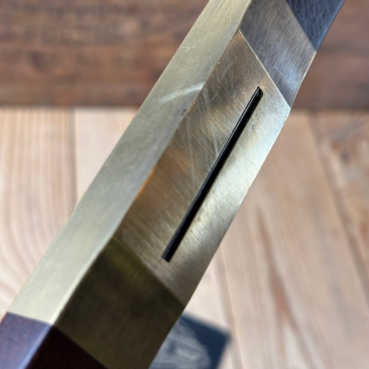 C4 TIDY! Contemporary Australian HNT GORDON Beefwood FLAT SOLE  SPOKESHAVE IOB