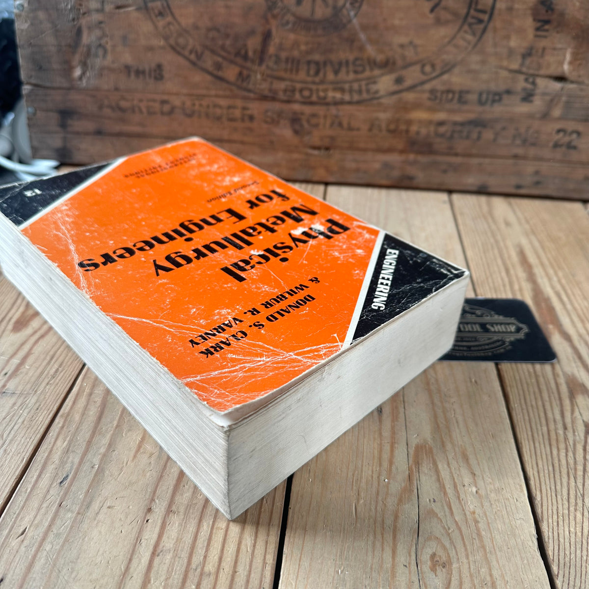 XBN28 Vintage 1969 BOOK METALLURGY for ENGINEERS by D.S.Clark & W.R.Varney