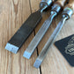 N462 Vintage set of 3 x TITAN Australia No:101 Registered Firmer CHISELS