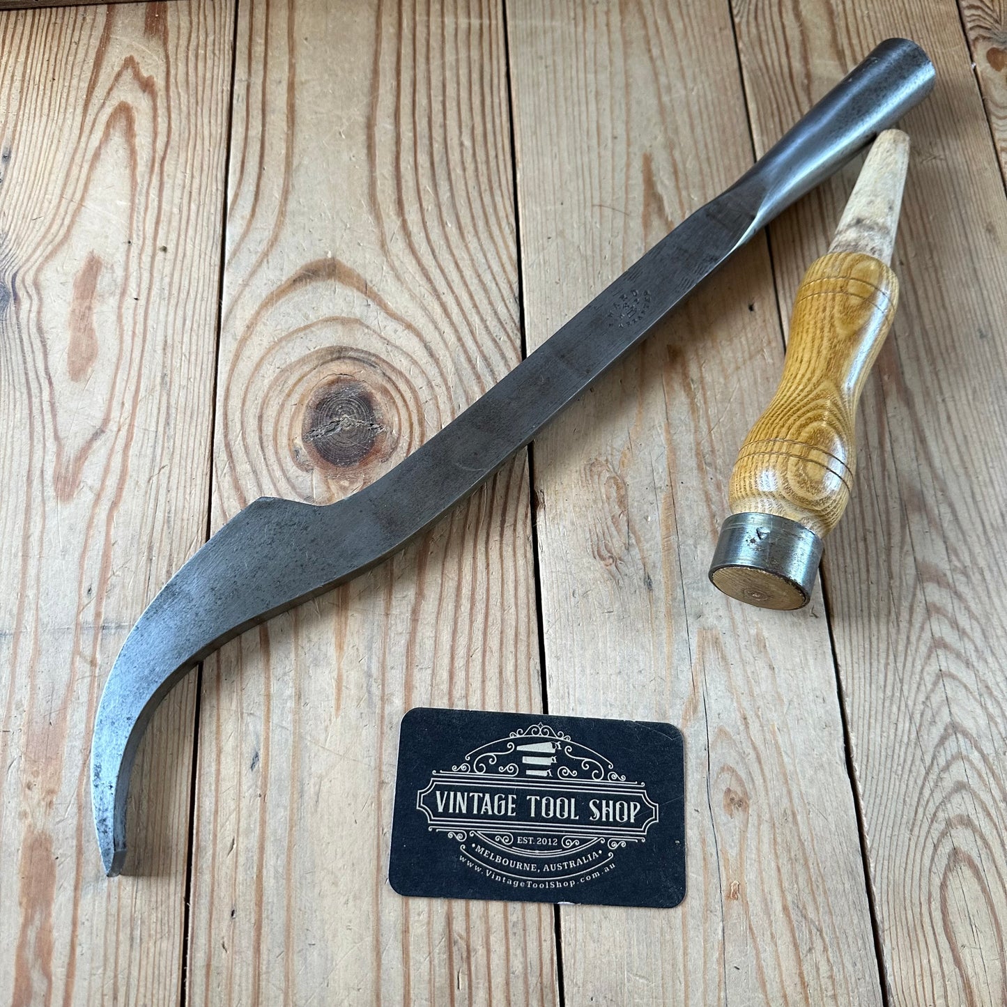 H2511 TIDY! Antique WARD 1/2" SWAN NECK Mortise CHISEL