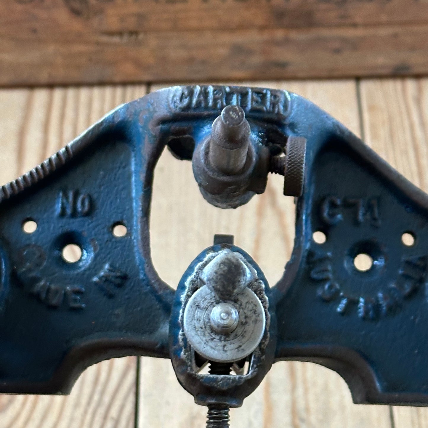 H2527 Vintage CARTER Australia No.C71 Router plane with one cutter