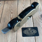 N634 FANCY Antique EBONY & GUNMETAL infill shoulder PLANE