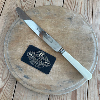 H622 Vintage CHRISTOPHER JOHNSON Sheffield stainless steel BREAD KNIFE