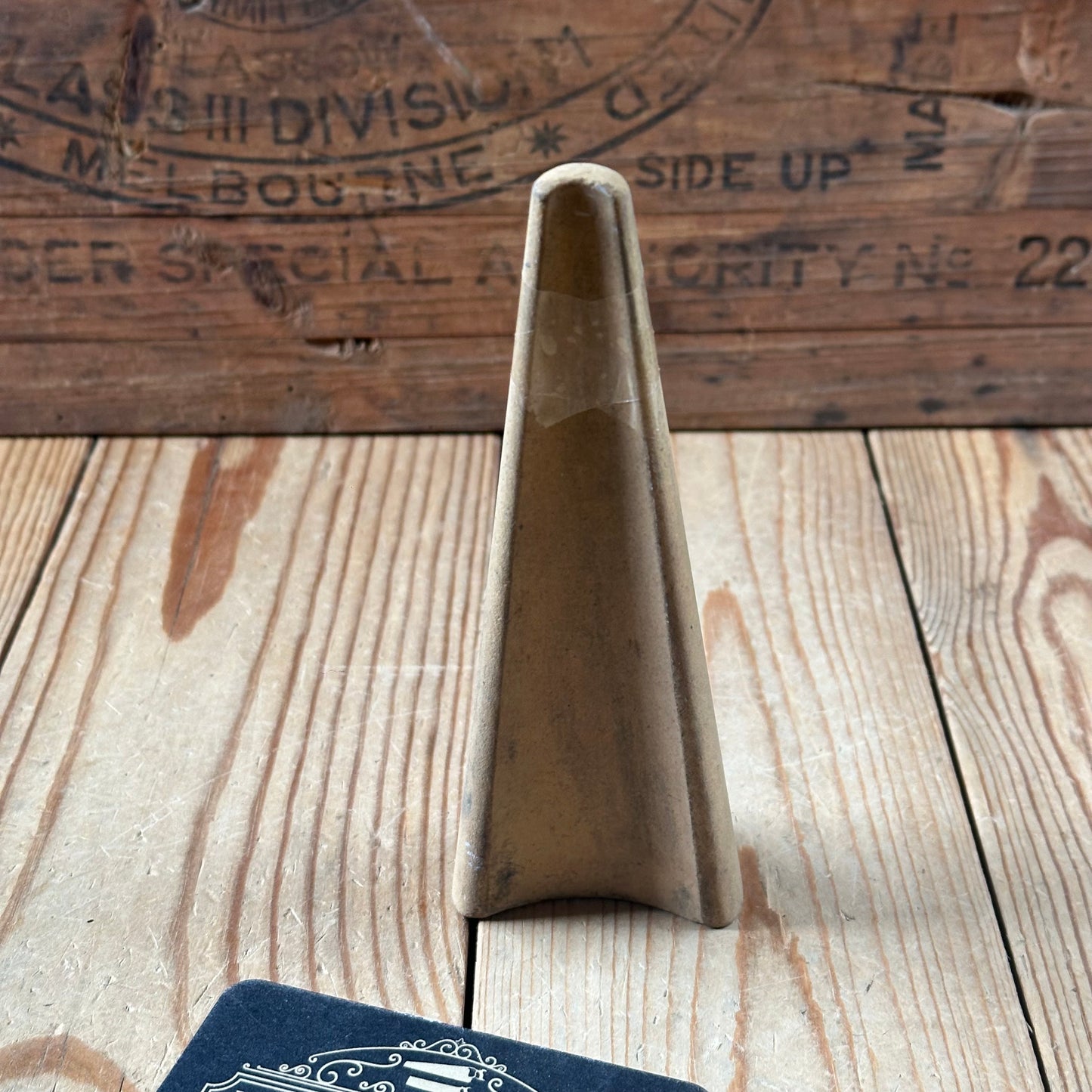 A395 Vintage NORTON INDIA SLIP STONE for gouges sharpening oilstone