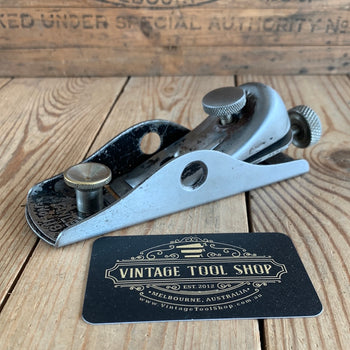 SOLD H125 Vintage STANLEY USA No.118 Low Angle BLOCK PLANE