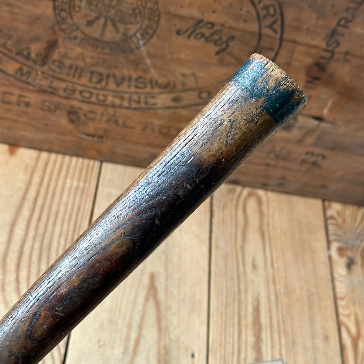 Y436 GORGEOUS! Worn Antique FRENCH Metalwork Shaping HAMMER