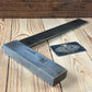 H2429 NICE! Vintage MOORE & WRIGHT 14” England Engineers METAL SQUARE