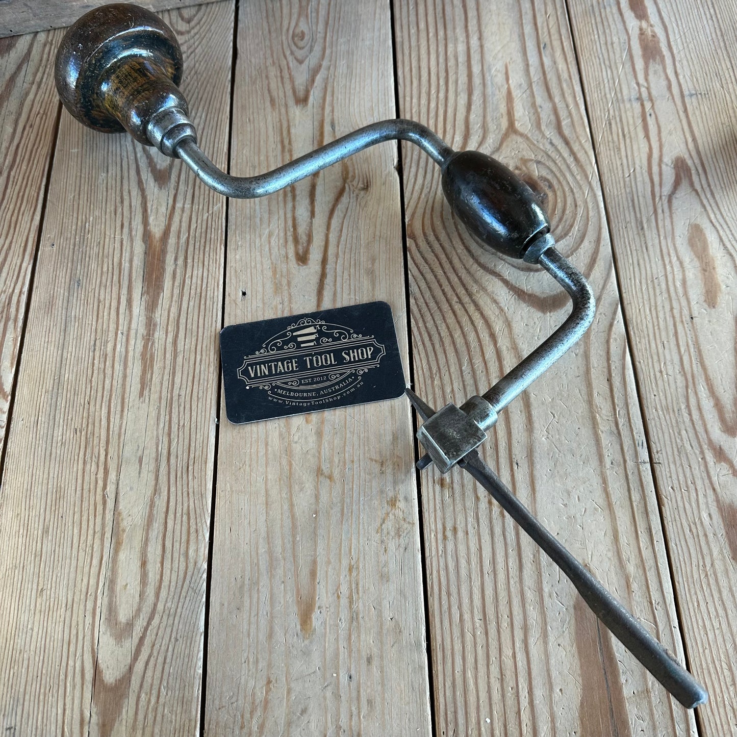 T8048 Antique Early EUROPEAN Style BRACE Drill