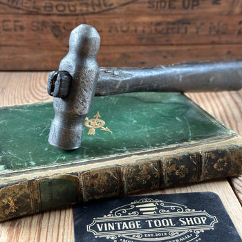 D1877 Vintage small ball peen HAMMER great display piece