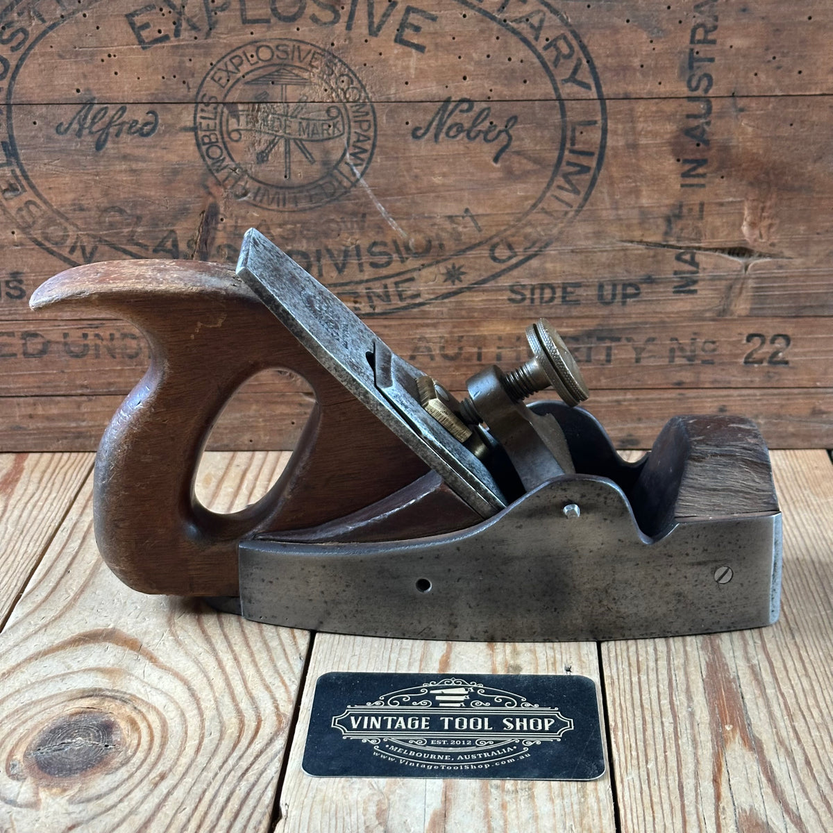 N1838 Vintage cast iron INFILL plane PROJECT