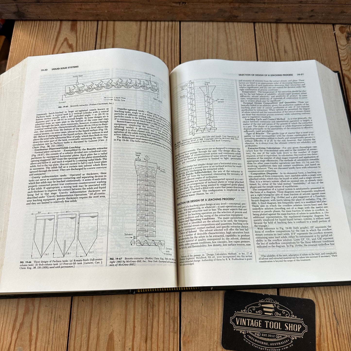 XBN119 Vintage BOOK PERRYS CHEMICAL ENGINEERS HANDBOOK 6th edition by R.H.Perry & D.Green