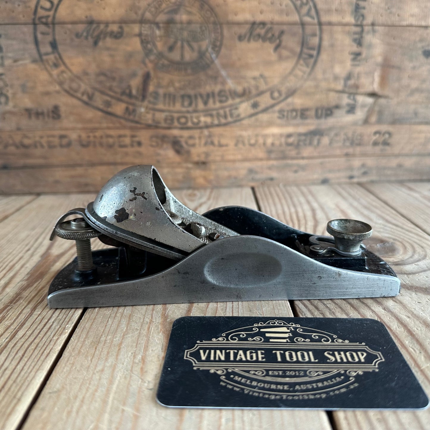 N1267 Vintage STANLEY USA No.17 BLOCK PLANE