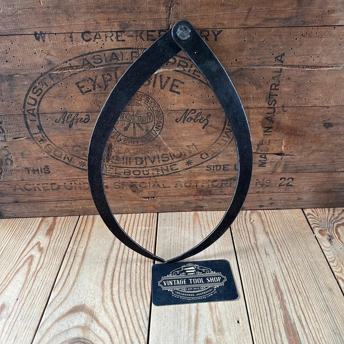 N1861 Vintage large OUTSIDE DIAMETER CALIPERS DIVIDERS