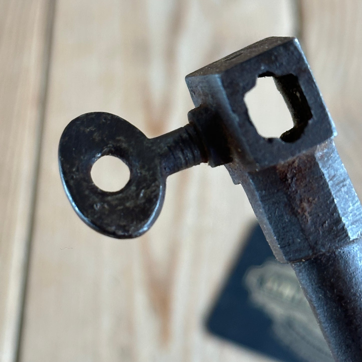 T9020 Antique FRENCH Early Style BRACE Ornate Handle Drill