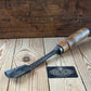D1889 ANCIENT! Large Antique 35mm EUROPEAN GOUGE Carving CHISEL