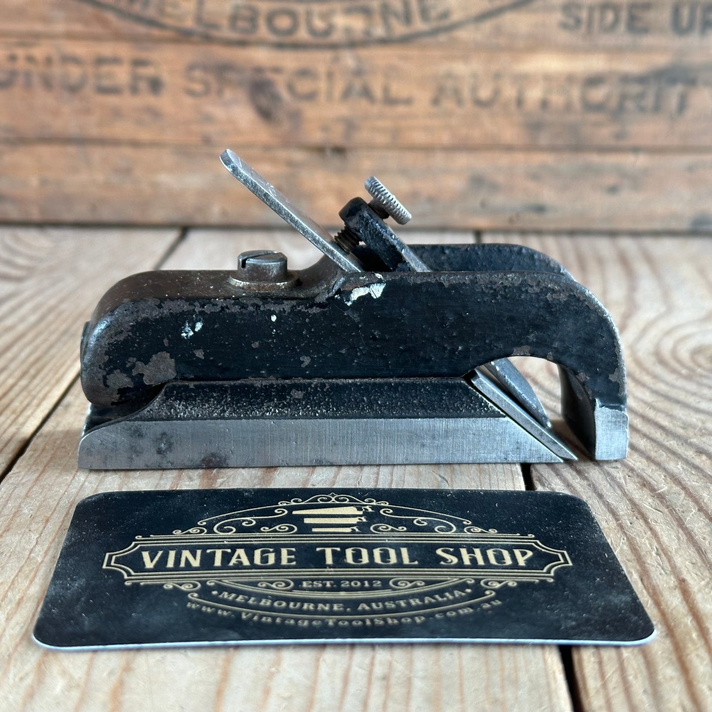 N668 Vintage STANLEY USA No.75 Sweetheart era 1921-35 BULLNOSE rebate PLANE