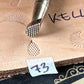 XL1-61-75 Vintage 1 x KELLY TOOLS New Zealand LEATHER STAMP or PUNCH