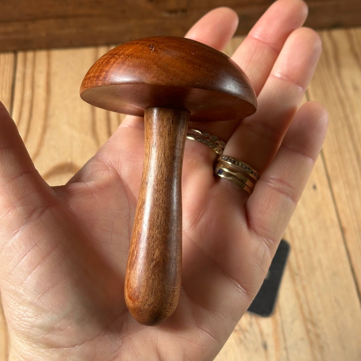 TS34-TS43 Australian made NEW! Tasmanian BLACKWOOD DARNING MUSHROOM mending tool