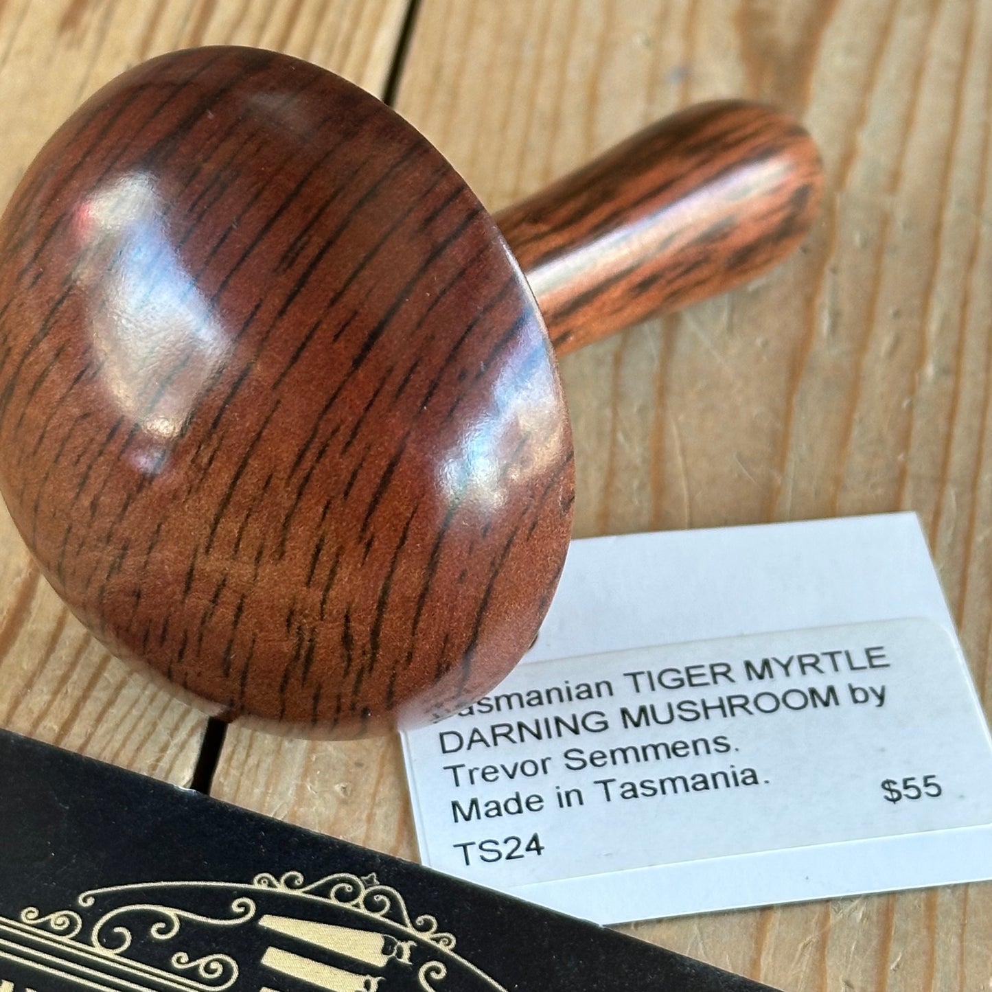 TS24-TS33 Australian made NEW! Tiger Myrtle DARNING MUSHROOM mending tool