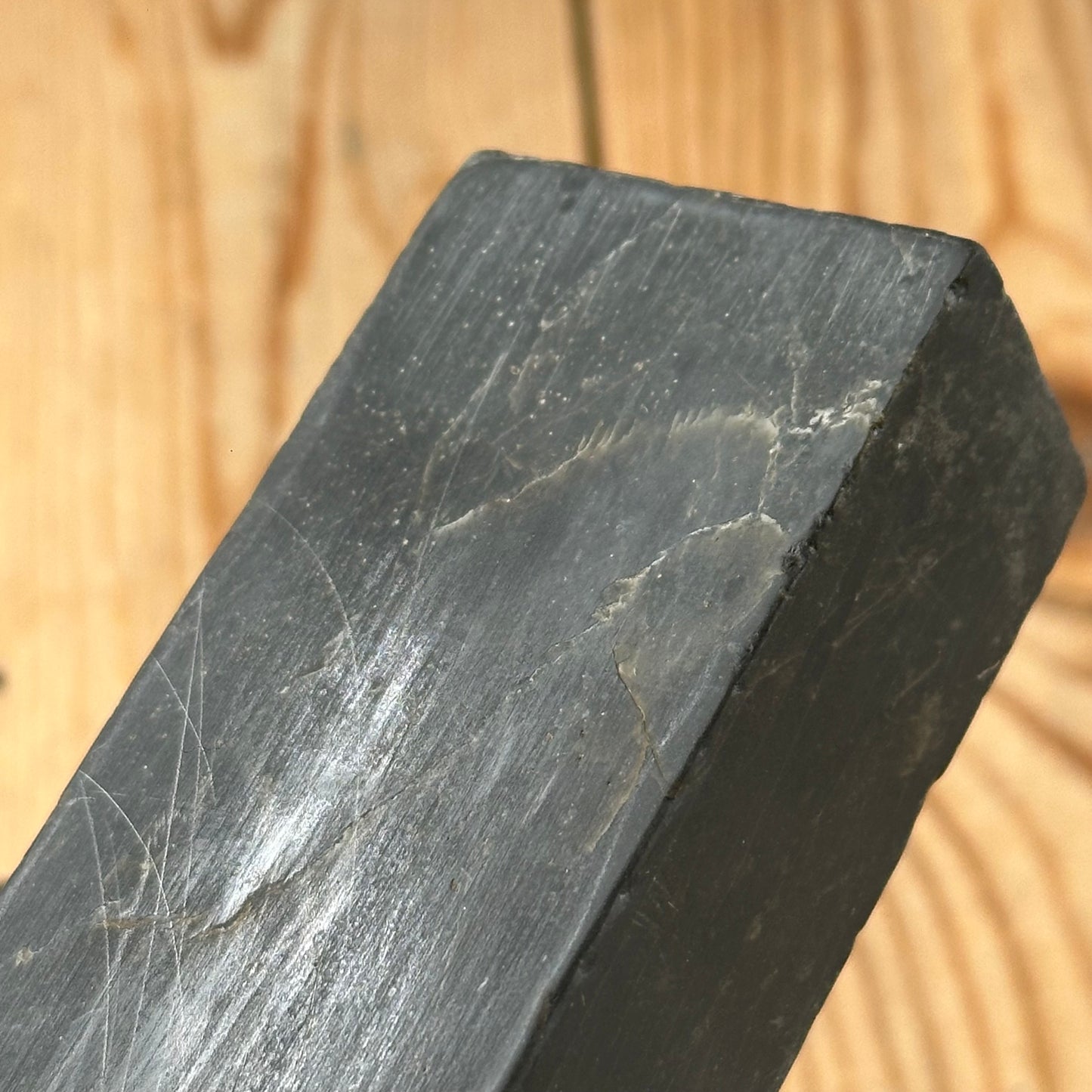 A390 Vintage BROWN TURKEY STONE of the Levant Natural Sharpening OILSTONE