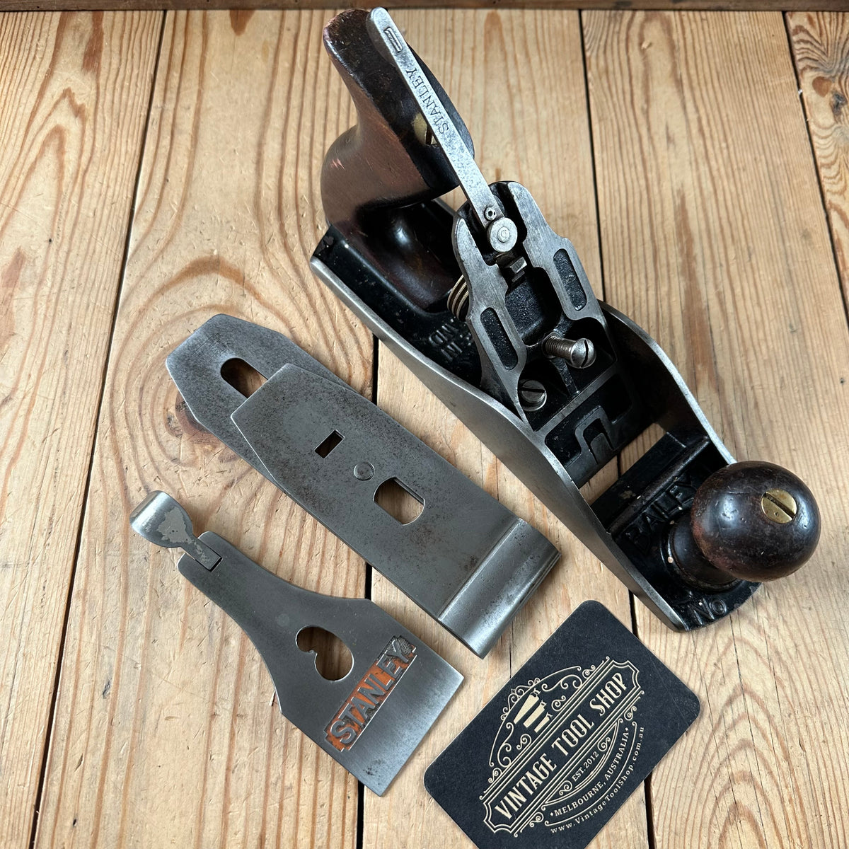 N1826 Vintage STANLEY ENGLAND No.4 PLANE
