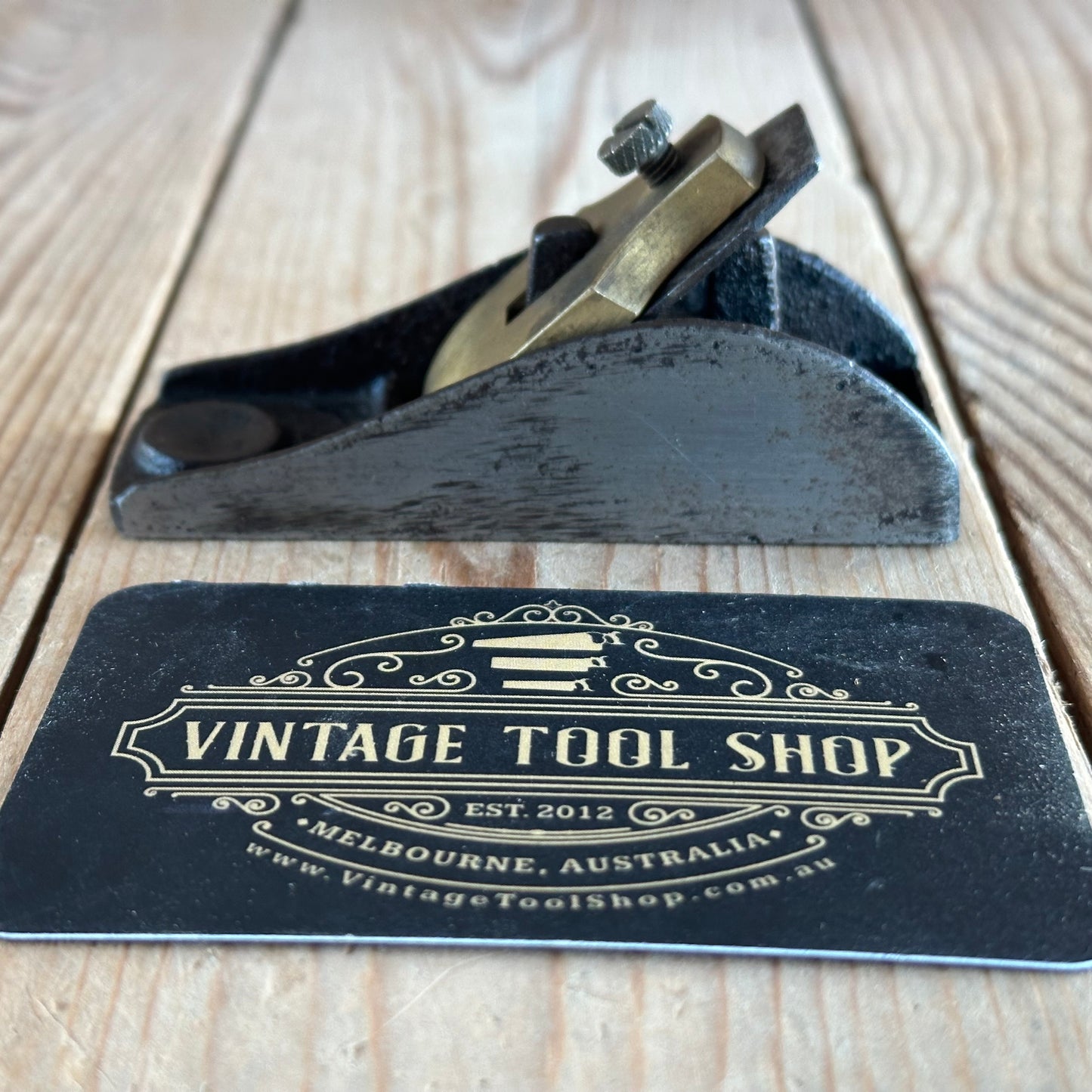 SOLD D1590 Vintage tiny WINGFIELD & ROWBOTHAM Duplex luthiers BLOCK THUMB PLANE