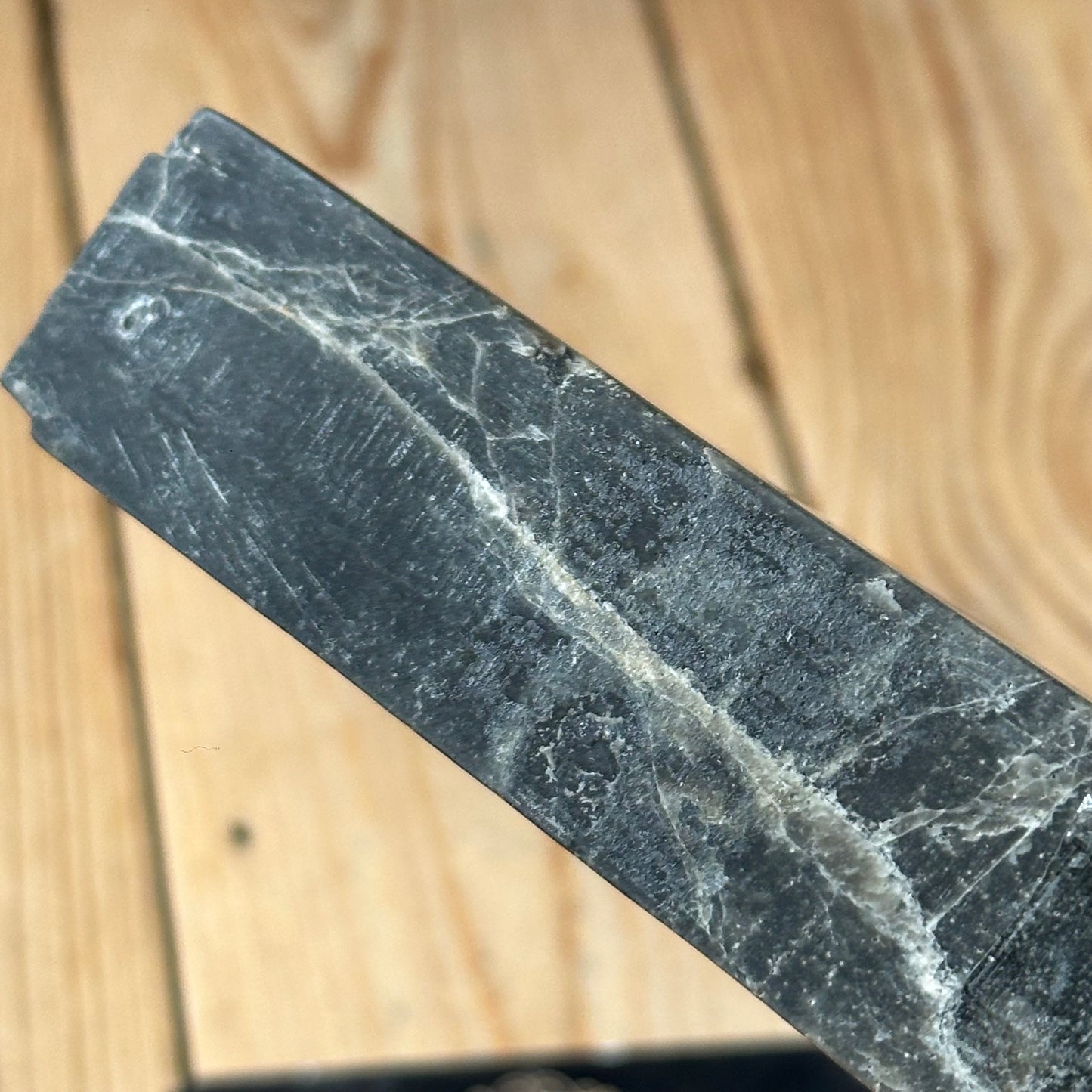 A379 Vintage BROWN TURKEY STONE of the Levant Natural Sharpening OILSTONE