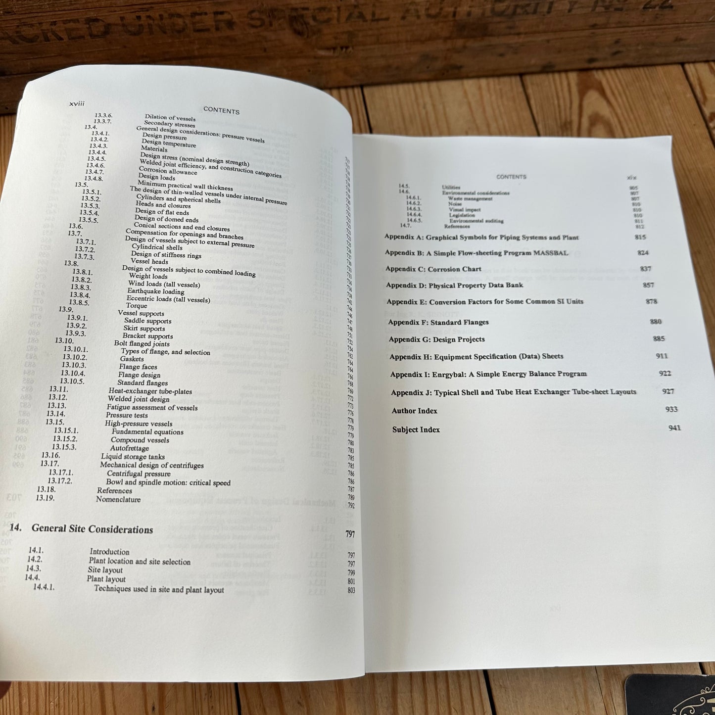 XBN13 Vintage CHEMICAL ENGINEERING Volume 6 2nd edition BOOK by R.K.Simnott